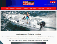 Tablet Screenshot of fullersmarine.com